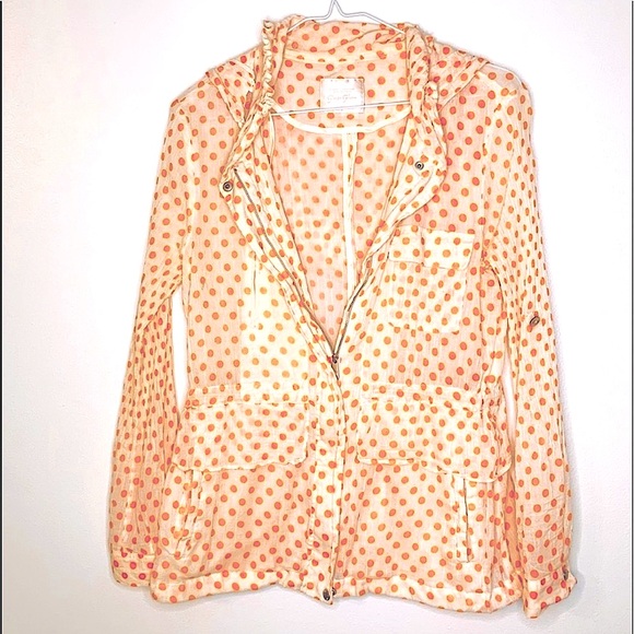 Paige Flynn Lightweight Hooded Polka Dot Jacket 2 - Picture 15 of 16